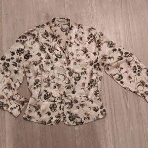 Vintage 90s Burberrys of London Satin Blouse